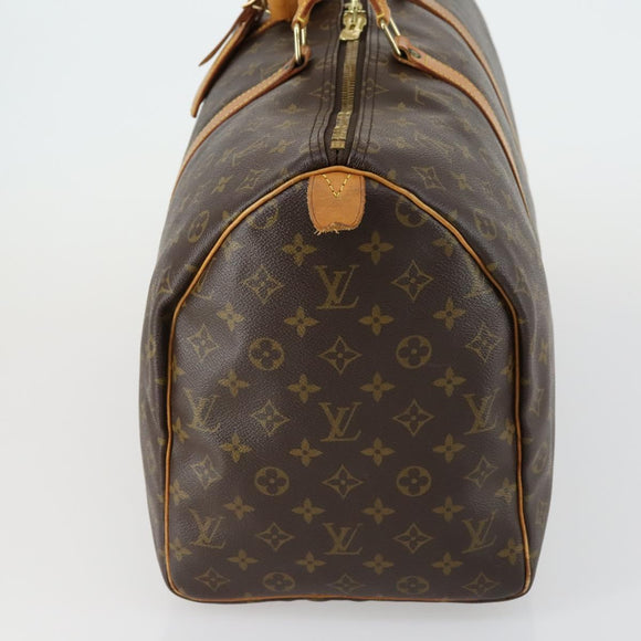 LOUIS VUITTON Monogram Keepall 50 Boston Bag M41426 LV Auth 155568