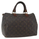 LOUIS VUITTON Monogram Speedy 30 Hand Bag M41526 LV Auth 155573-1