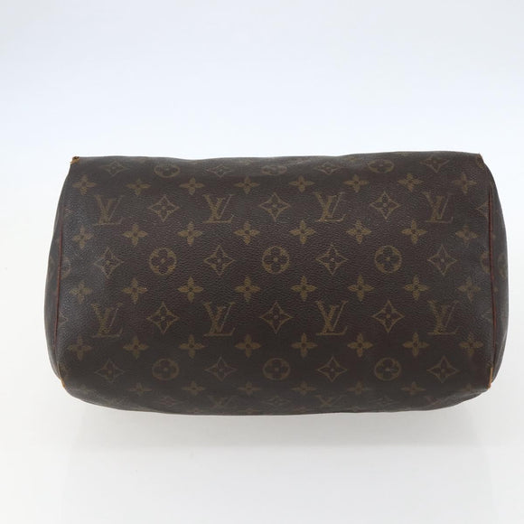 LOUIS VUITTON Monogram Speedy 30 Hand Bag M41526 LV Auth 155573