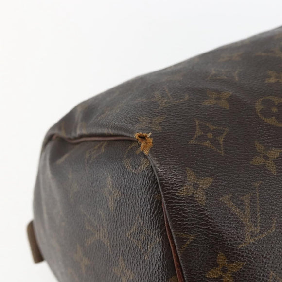 LOUIS VUITTON Monogram Speedy 30 Hand Bag M41526 LV Auth 155573
