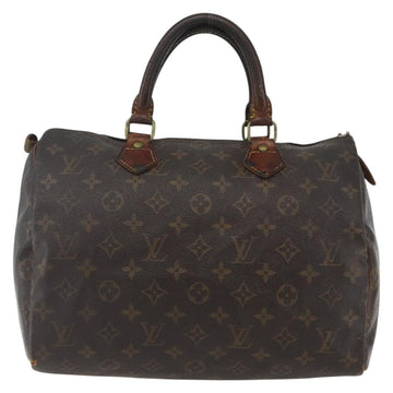 LOUIS VUITTON Monogram Speedy 30 Hand Bag M41526 LV Auth 155573 - 0