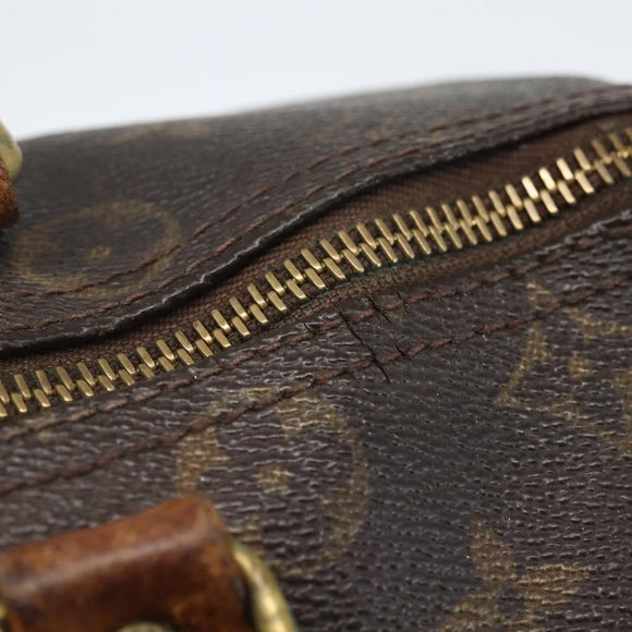 LOUIS VUITTON Monogram Speedy 30 Hand Bag M41526 LV Auth 155573