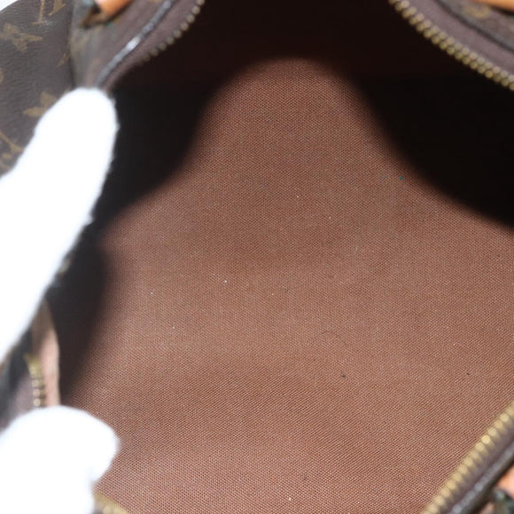 LOUIS VUITTON Monogram Speedy 25 Hand Bag M41528 LV Auth 155574