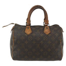 LOUIS VUITTON Monogram Speedy 25 Hand Bag M41528 LV Auth 155574-3