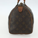 LOUIS VUITTON Monogram Speedy 25 Hand Bag M41528 LV Auth 155574-4