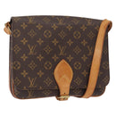 LOUIS VUITTON Monogram Cartouchiere GM Shoulder Bag M51252 LV Auth 155577-1