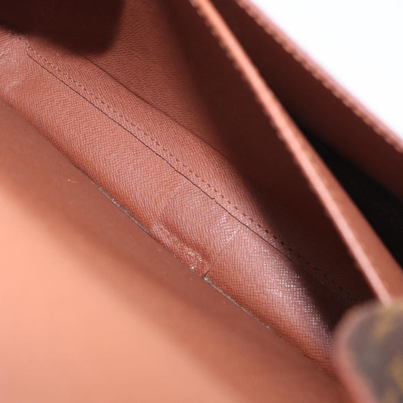 LOUIS VUITTON Monogram Cartouchiere GM Shoulder Bag M51252 LV Auth 155577