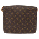 LOUIS VUITTON Monogram Cartouchiere GM Shoulder Bag M51252 LV Auth 155577-3