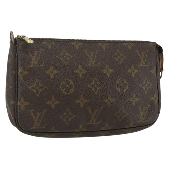LOUIS VUITTON Monogram Pochette Accessoires Pouch M51980 LV Auth 155579