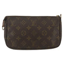 LOUIS VUITTON Monogram Pochette Accessoires Pouch M51980 LV Auth 155579-2