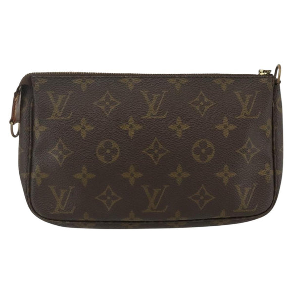 LOUIS VUITTON Monogram Pochette Accessoires Pouch M51980 LV Auth 155579