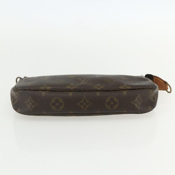 LOUIS VUITTON Monogram Pochette Accessoires Pouch M51980 LV Auth 155579