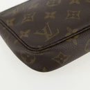 LOUIS VUITTON Monogram Pochette Accessoires Pouch M51980 LV Auth 155579-14