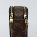 LOUIS VUITTON Monogram Trousse Brush PM Cosmetic Pouch M47510 LV Auth 155580-12