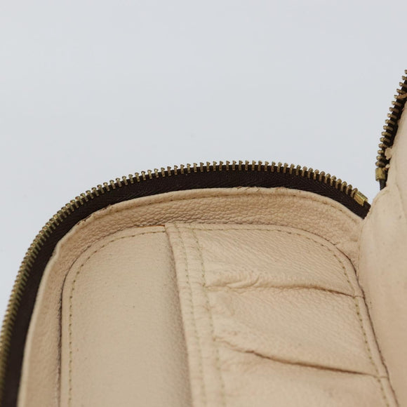 LOUIS VUITTON Monogram Trousse Brush PM Cosmetic Pouch M47510 LV Auth 155580