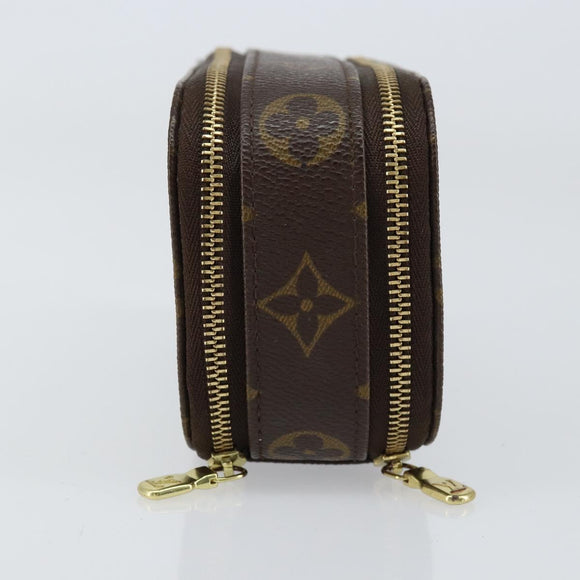 LOUIS VUITTON Monogram Trousse Brush PM Cosmetic Pouch M47510 LV Auth 155580