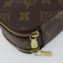 LOUIS VUITTON Monogram Trousse Brush PM Cosmetic Pouch M47510 LV Auth 155580-9