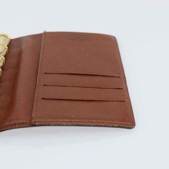 LOUIS VUITTON Monogram Agenda PM Day Planner Cover R20005 LV Auth 155581