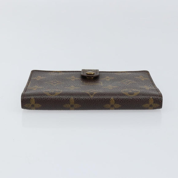 LOUIS VUITTON Monogram Agenda PM Day Planner Cover R20005 LV Auth 155581