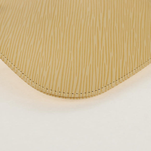 LOUIS VUITTON Epi Pochette De Mirune Pouch Vanilla M5262A LV Auth 155582V