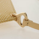 LOUIS VUITTON Epi Pochette De Mirune Pouch Vanilla M5262A LV Auth 155582V-9