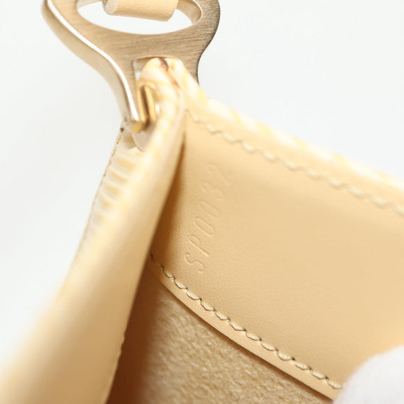 LOUIS VUITTON Epi Pochette De Mirune Pouch Vanilla M5262A LV Auth 155582V