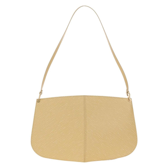 LOUIS VUITTON Epi Pochette De Mirune Pouch Vanilla M5262A LV Auth 155582V