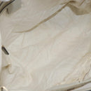 GUCCI Pretty GG Canvas Web Sherry Line Hand Bag Beige Gold 257349 Auth 155585-17