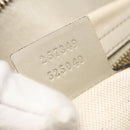 GUCCI Pretty GG Canvas Web Sherry Line Hand Bag Beige Gold 257349 Auth 155585-21