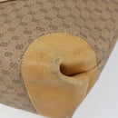 GUCCI Micro GG Supreme Web Sherry Line Tote Bag PVC Beige Red Auth 155601-10