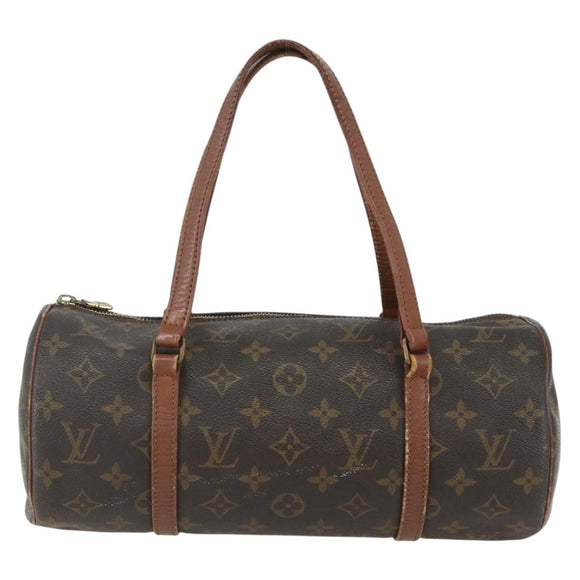 LOUIS VUITTON Monogram Papillon 30 Hand Bag M51385 LV Auth 155605