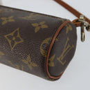 LOUIS VUITTON Monogram Papillon Pouch LV Auth 155606-9