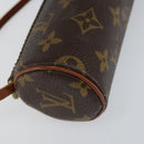 LOUIS VUITTON Monogram Papillon Pouch LV Auth 155606-14