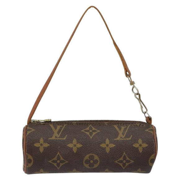 LOUIS VUITTON Monogram Papillon Pouch LV Auth 155606