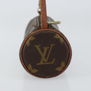 LOUIS VUITTON Monogram Papillon Pouch LV Auth 155606-4
