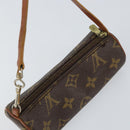 LOUIS VUITTON Monogram Papillon Pouch LV Auth 155606-6