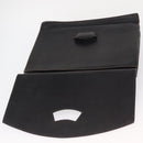 LOEWE Barcelona Hand Bag Leather Black Gold Auth 155608-10