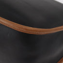 Coach Shoulder Bag Leather Black Gold Auth 155609-13