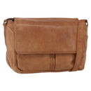 BOTTEGA VENETA Shoulder Bag Leather Brown Auth 155611-1