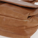 BOTTEGA VENETA Shoulder Bag Leather Brown Auth 155611-9