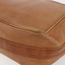 BOTTEGA VENETA Shoulder Bag Leather Brown Auth 155611-15