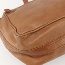 BOTTEGA VENETA Shoulder Bag Leather Brown Auth 155611-16