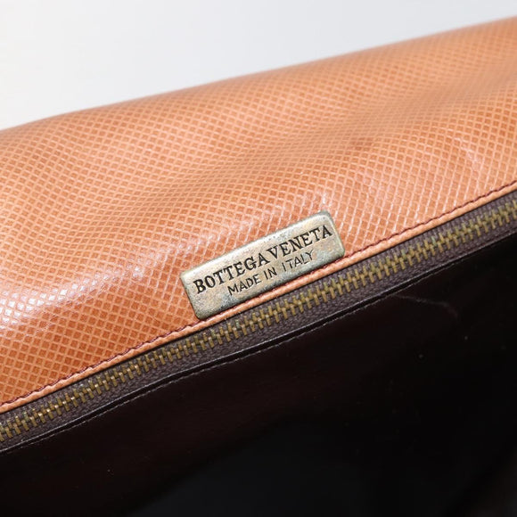 BOTTEGA VENETA Shoulder Bag Leather Brown Auth 155611