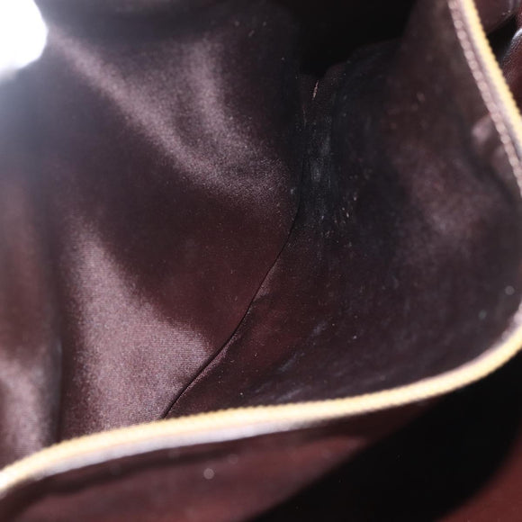 BOTTEGA VENETA Shoulder Bag Leather Brown Auth 155611