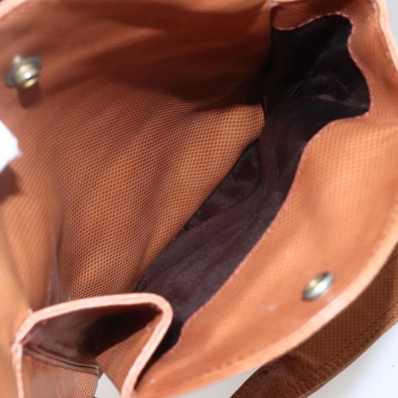 BOTTEGA VENETA Shoulder Bag Leather Brown Auth 155611