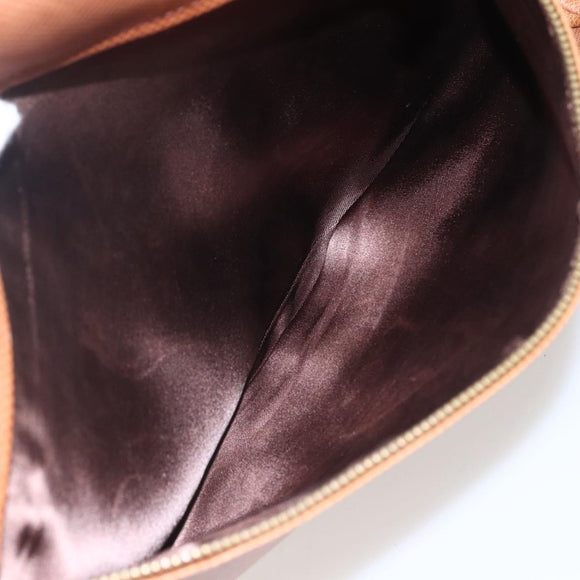 BOTTEGA VENETA Shoulder Bag Leather Brown Auth 155611