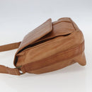 BOTTEGA VENETA Shoulder Bag Leather Brown Auth 155611-3