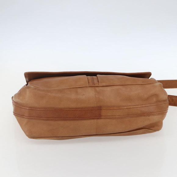 BOTTEGA VENETA Shoulder Bag Leather Brown Auth 155611