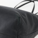 LOEWE Tote Bag Leather Black Auth 155613-15