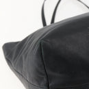 LOEWE Tote Bag Leather Black Auth 155613-16